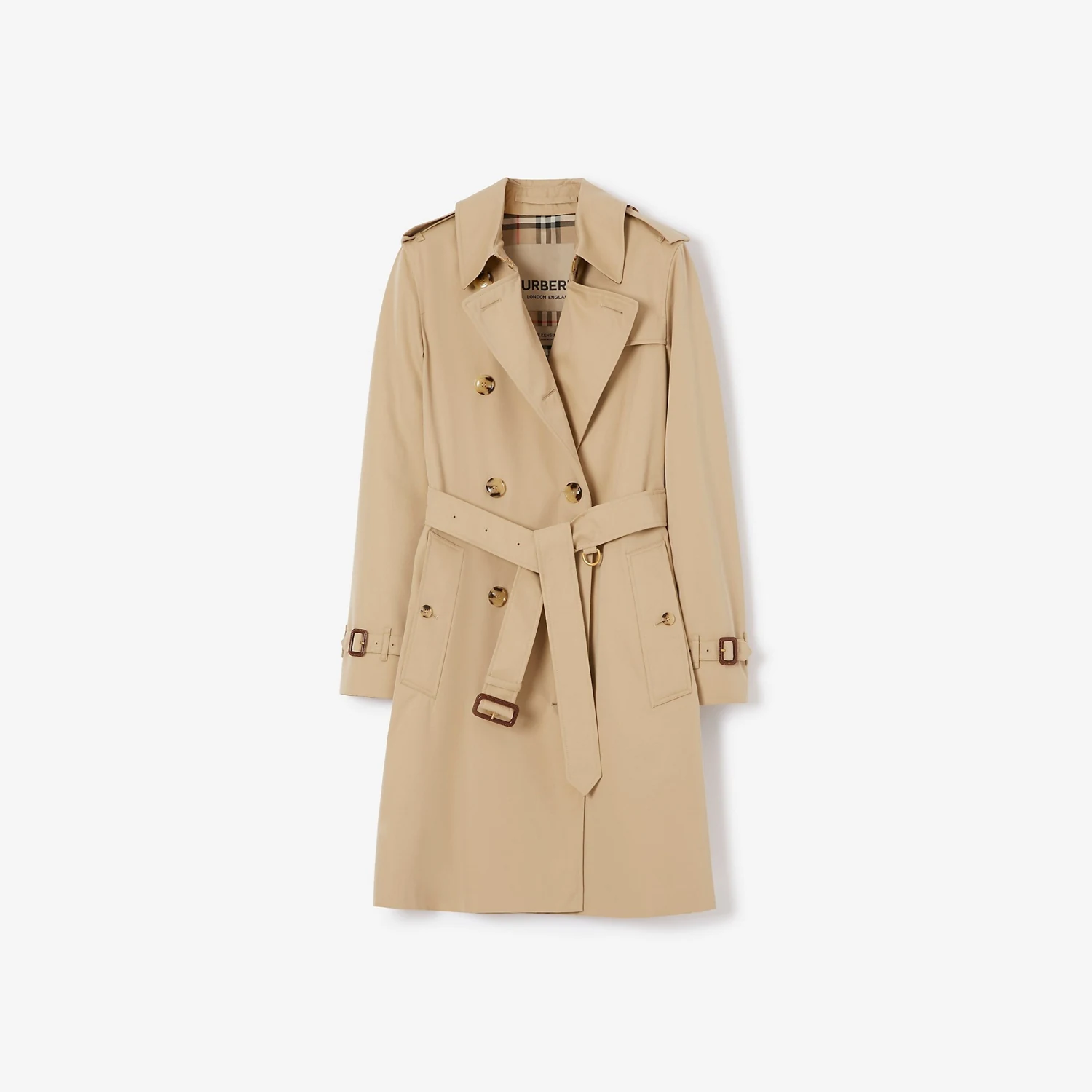 Burberry Mid-length Kensington Heritage Trench Coat