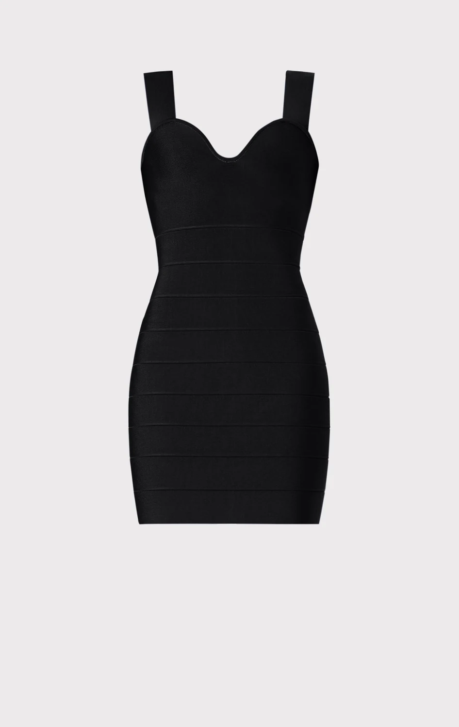Hervé Léger Icon Strappy Sweetheart Mini Dress