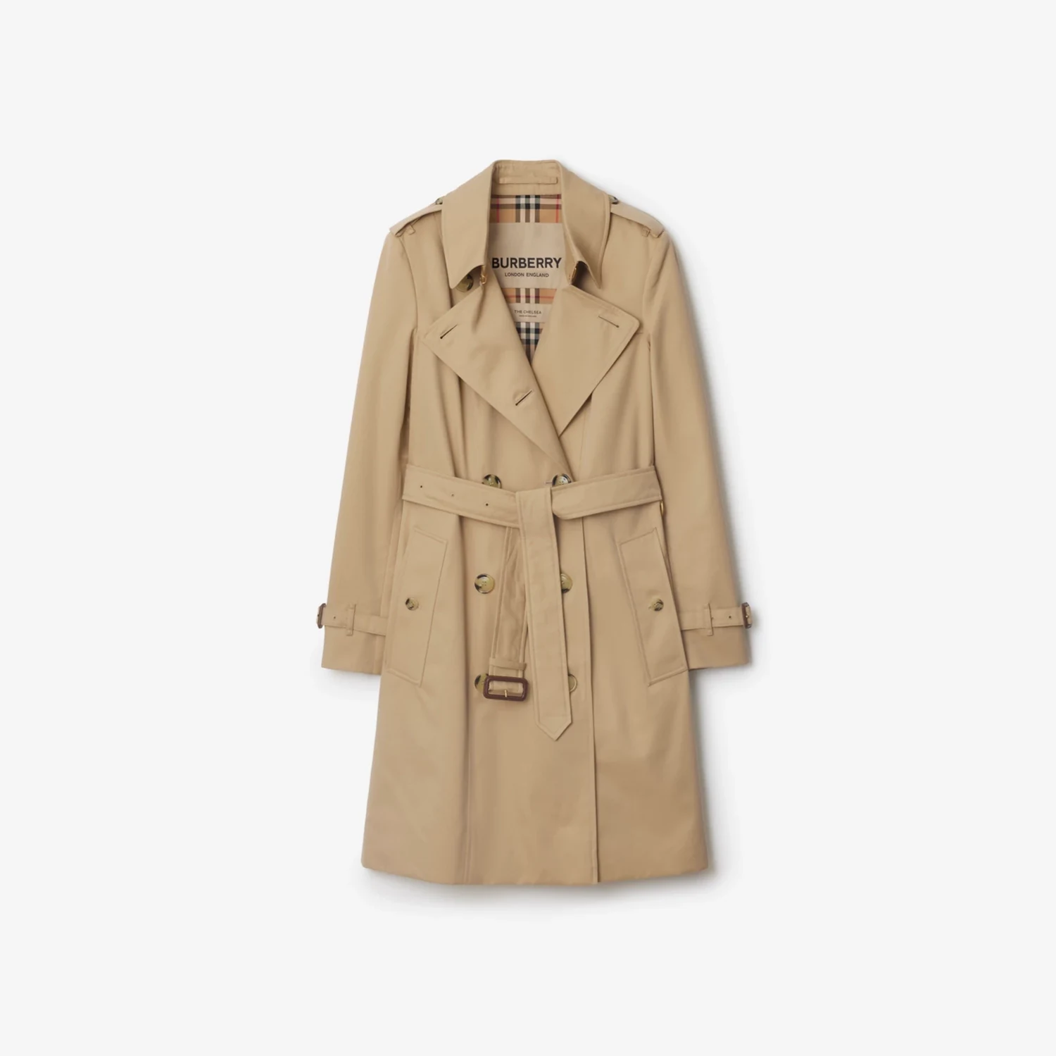 Burberry Mid-length Chelsea Heritage Trench Coat