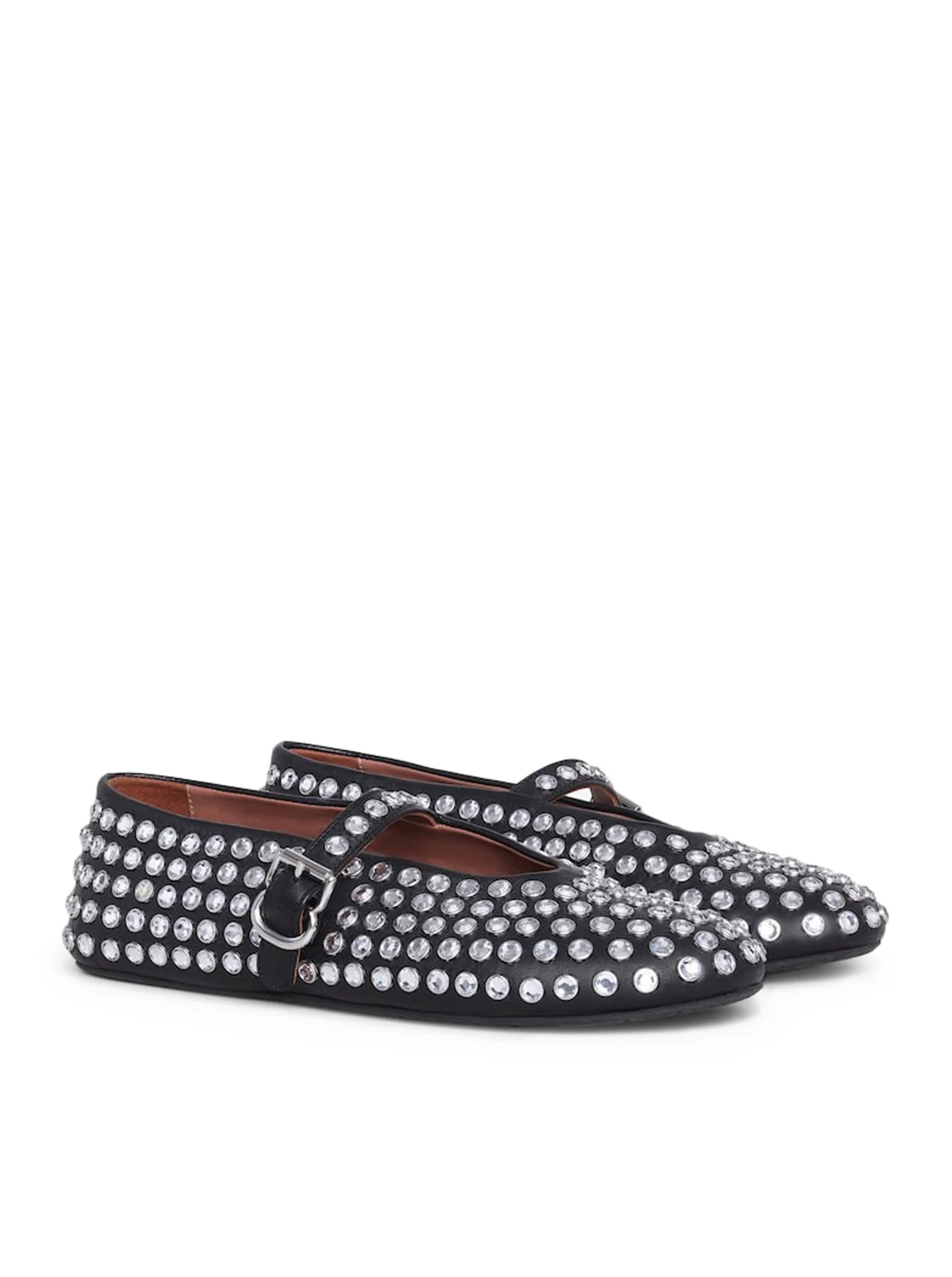Alaïa Rhinestone Ballet Flat